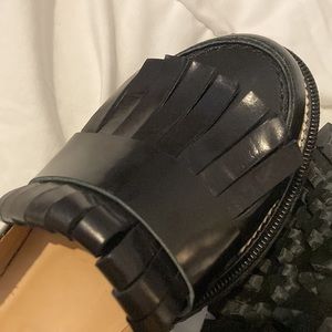 L’Autre Chose Lug soles tassel loafers